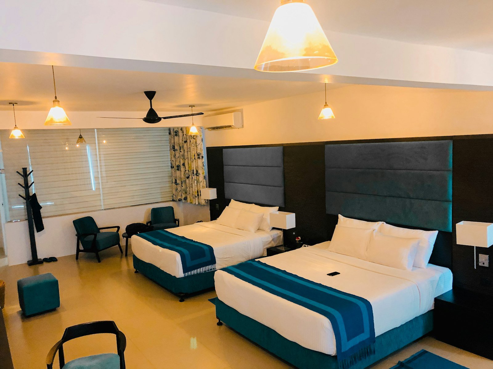 Palm Cottage garden-view room at SeAura Beach Stay, Kannur